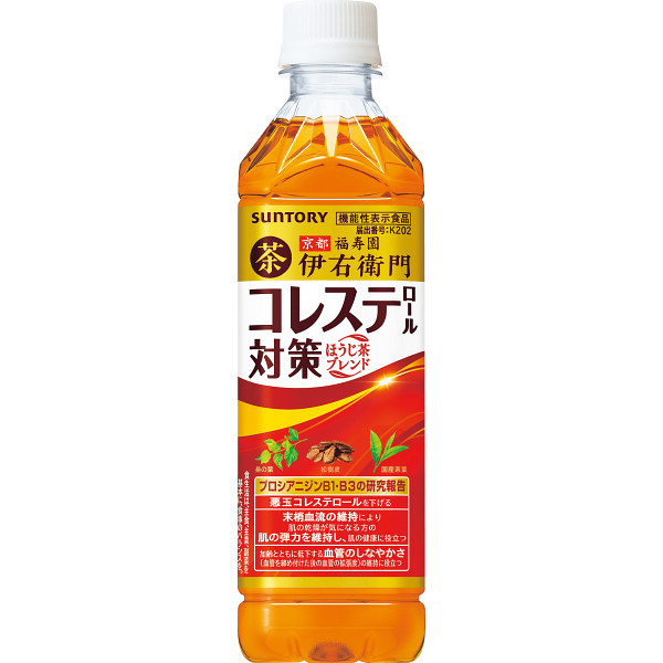 サントリー　伊右衛門プラス　コレステロール対策５００ｍｌ（２４本）（機能性表示食品）