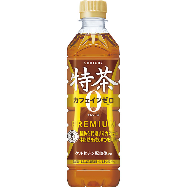 サントリー　特茶カフェインゼロ５００ｍｌ（２４本）（特定保健用食品）
