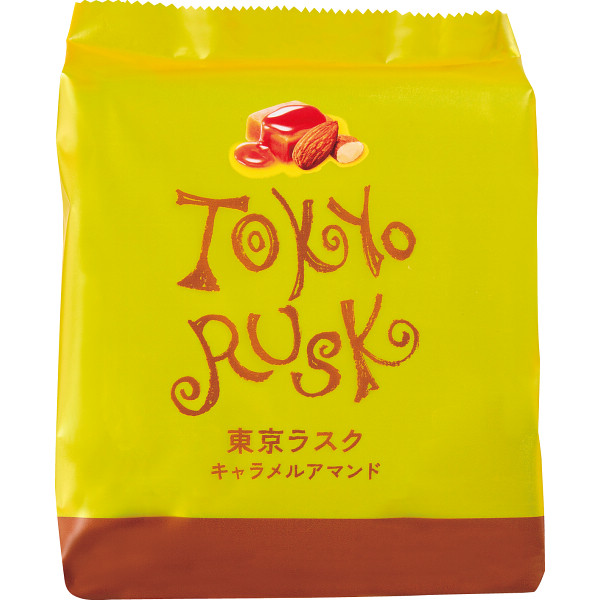 東京ラスク　キャラメルアマンド（８枚）