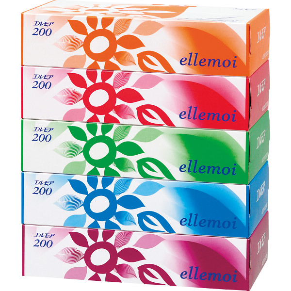 エルモアティシュー（２００組）12パック
